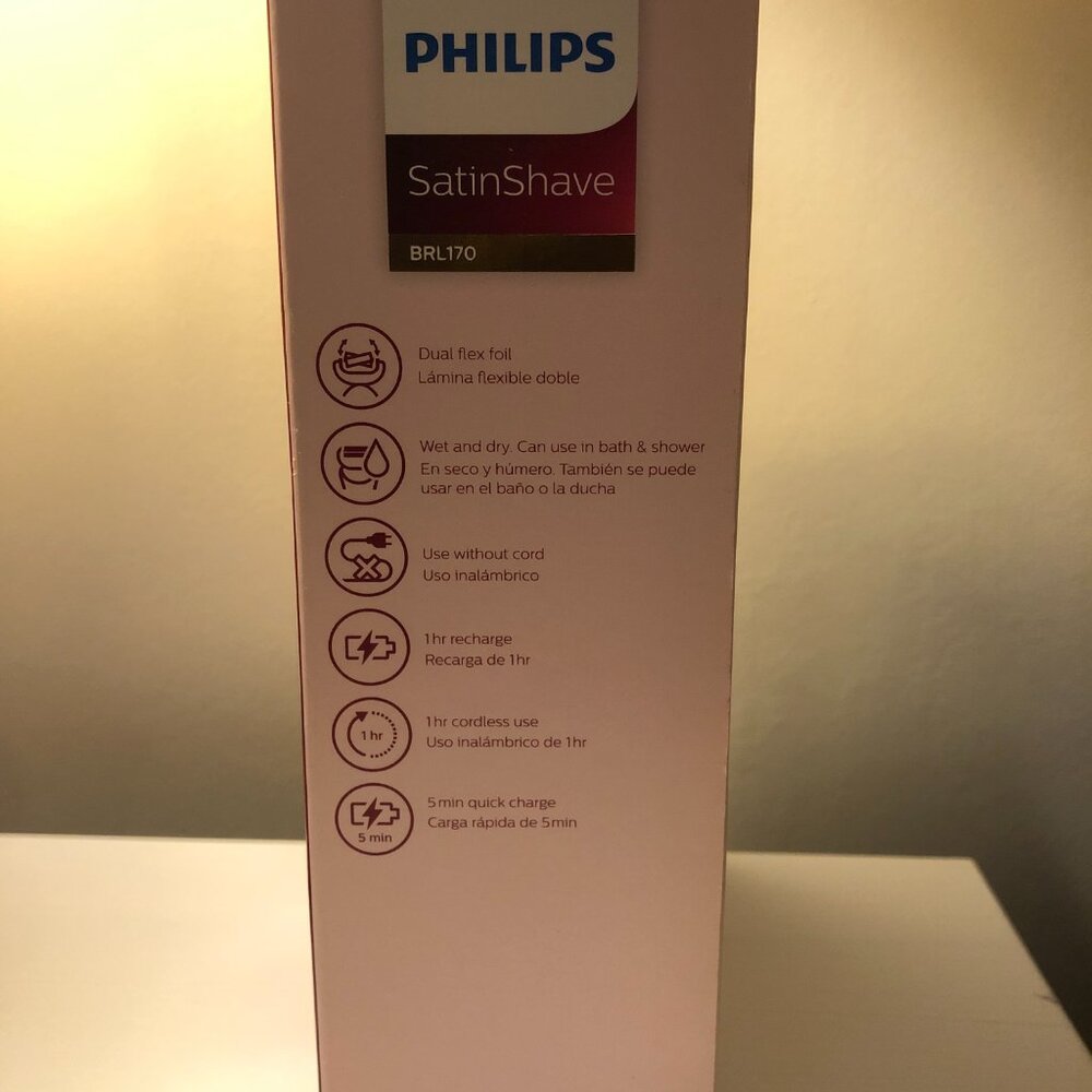 Philips SatinShave Prestige Women's Electric Shaver BRL170/50 - Picture 4 of 5